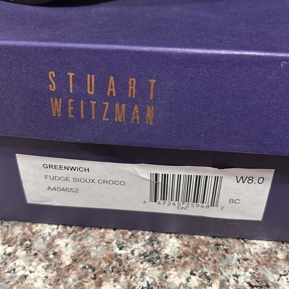 Wide! New In Box Stuart Weitzman - image 2